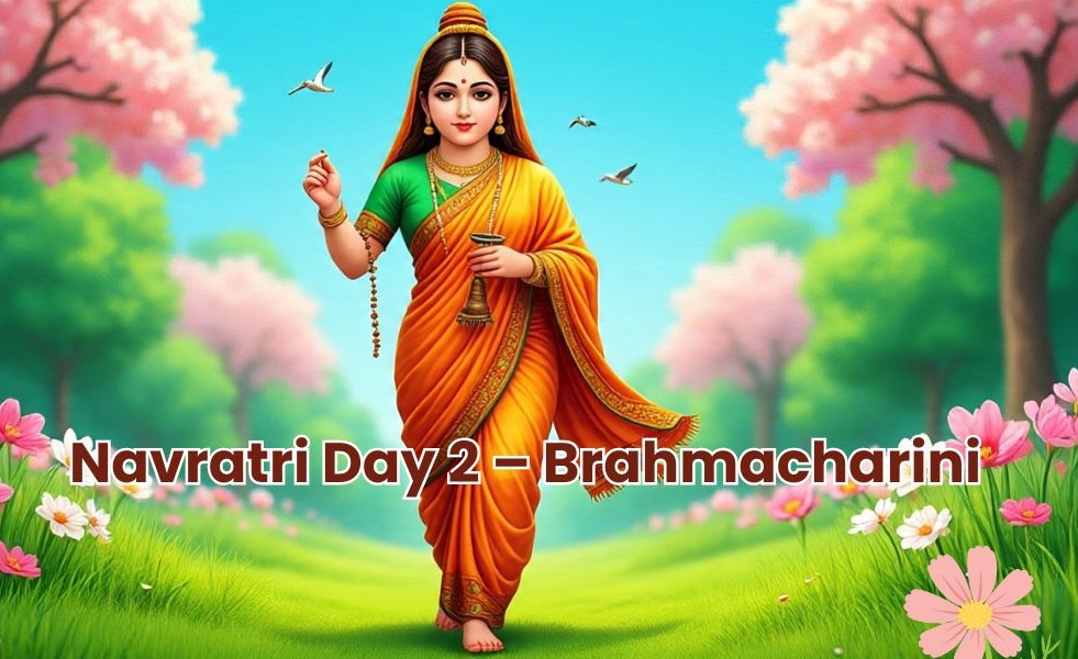 Navratri Sadhana Day 2: Goddess Brahmacharin