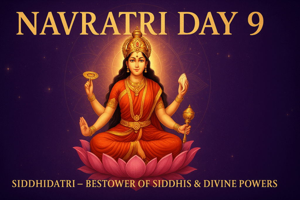 Navratri Sadhana Day 9: Goddess Siddhidatri