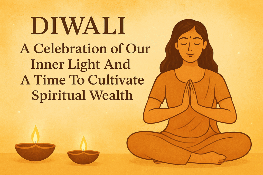 Diwali — A Celebration of Our Inner Light and a Time to Cultivate Spiritual Wealth.