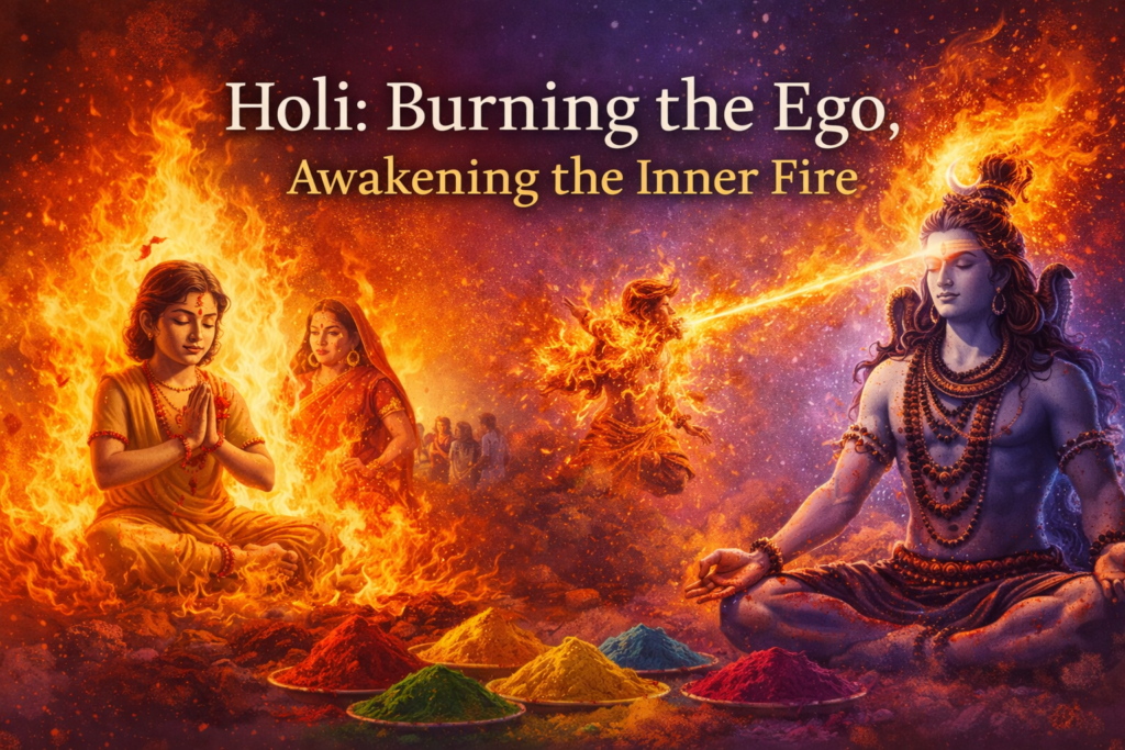 🔥 Holi: Burning the Ego, Awakening the Inner Fire