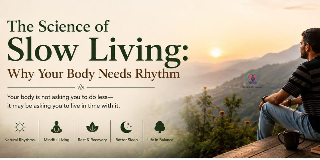 The Science of Slow Living: Why Your Body Needs Rhythm